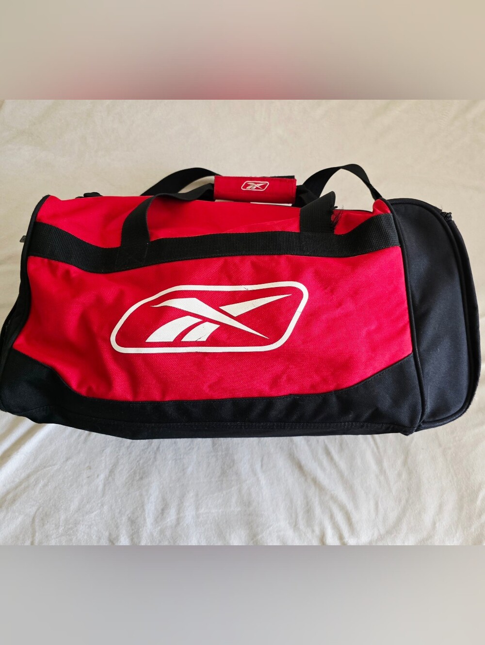Reebok Red and Black Sports Duffel Bag/Weekender
